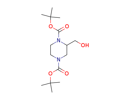 2-(Hydroxymethyl)-1,4-piperazinedicarboxylic acid 1,4-bis(tert-butyl) ester