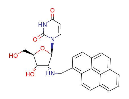 URIDINE, 2'-DEOXY-2'-[(1-PYRENYLMETHYL)AMINO]-