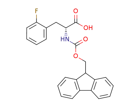 Molecular Structure of 198545-46-9 (FMOC-D-2-Fluorophe)