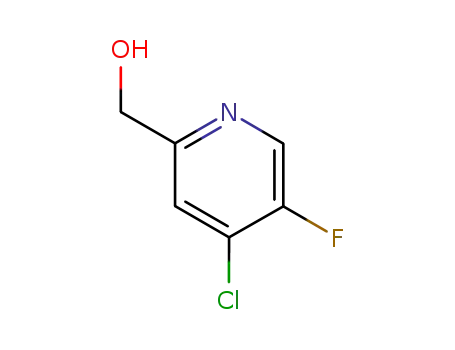 Molecular Structure of 113209-90-8 (4-CHLORO-5-FLUORO-2-PYRIDINEMETHANOL)