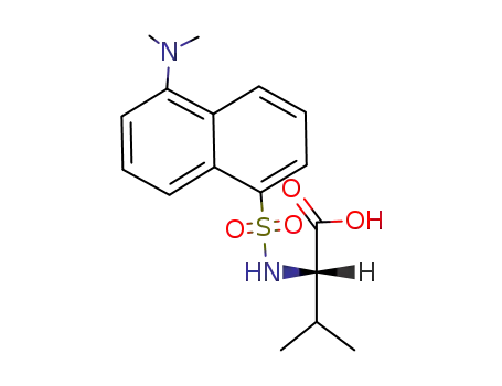Molecular Structure of 1098-50-6 (DANSYL-L-VALINE)