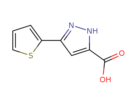5-Thiophen-2-yl-1H-pyrazole-3-
carboxylic acid