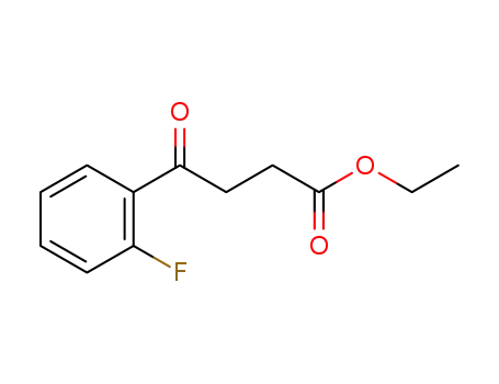Molecular Structure of 898753-32-7 (Ethyl 4-(2-fluorophenyl)-4-oxobutyrate)