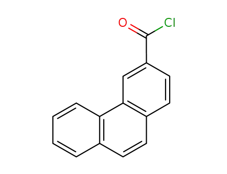 Molecular Structure of 96403-16-6 (3-Phenanthrenecarbonyl chloride)