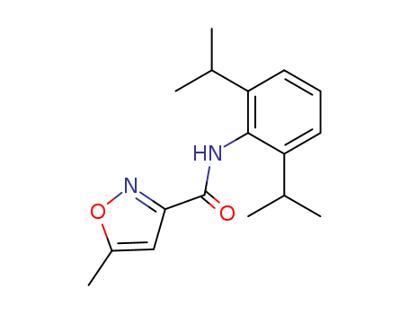 3-ISOXAZOLECARBOXAMIDE,N-(2,6-BIS(ISOPROPYL)PHENYL)-5-METHYL-