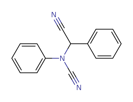 Cyanamide, (cyanophenylmethyl)phenyl-