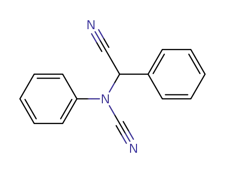 Molecular Structure of 7180-32-7 (Cyanamide, (cyanophenylmethyl)phenyl-)