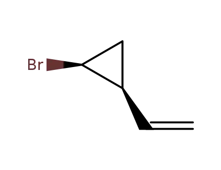 Molecular Structure of 15136-02-4 (Cyclopropane, 1-bromo-2-ethenyl-, trans- (9CI))