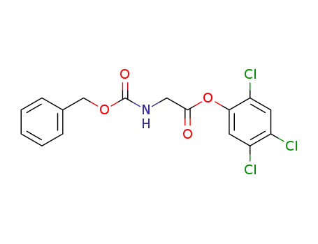 Molecular Structure of 4865-50-3 (N-[(Benzyloxy)carbonyl]glycine 2,4,5-trichlorophenyl ester)