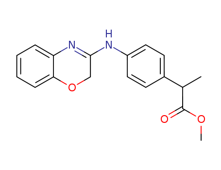 109226-98-4,methyl 2-[4-(2H-1,4-benzoxazin-3-ylamino)phenyl]propanoate,2H-1,4-Benzoxazine,benzeneacetic acid deriv.