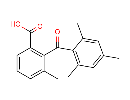 2509-46-8,3-methyl-2-(2,4,6-trimethylbenzoyl)benzoic acid,m-Toluicacid, 2-(2,4,6-trimethylbenzoyl)- (7CI); NSC 408640