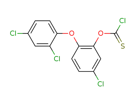 2-(2,4-dichlorophenoxy)-5-chlorophenyl chlorothioformate