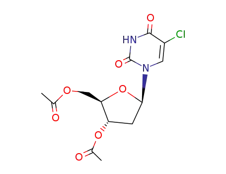 3',5'-Di-O-acetyl-5-chloro-2'-deoxyuridine