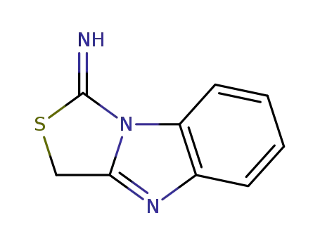 Molecular Structure of 34580-85-3 (1H,3H-Thiazolo[3,4-a]benzimidazol-1-imine(9CI))