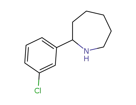 Molecular Structure of 383129-21-3 (2-(3-CHLORO-PHENYL)-AZEPANE)