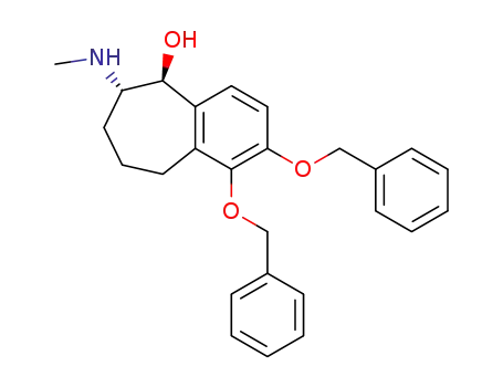 5H-Benzocyclohepten-5-ol,
6,7,8,9-tetrahydro-6-(methylamino)-1,2-bis(phenylmethoxy)-, cis-
