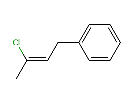 Molecular Structure of 16608-68-7 ([(2Z)-3-chlorobut-2-en-1-yl]benzene)
