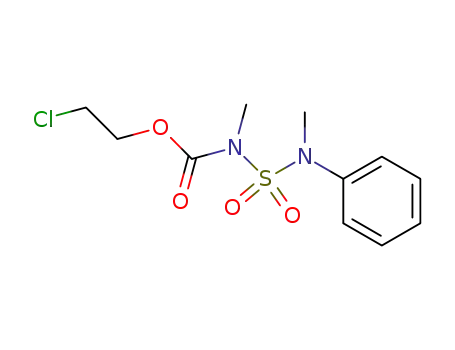 Molecular Structure of 116943-77-2 (2-chloroethyl methyl[methyl(phenyl)sulfamoyl]carbamate)