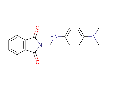 <i>N</i>-(4-diethylamino-anilinomethyl)-phthalimide