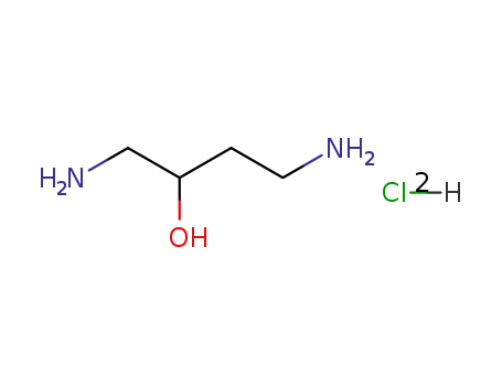 Molecular Structure of 2425-32-3 (2-Butanol, 1,4-diamino-, dihydrochloride)