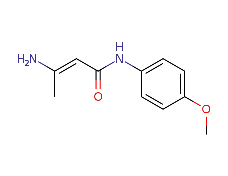 2-Butenamide, 3-amino-N-(4-methoxyphenyl)-