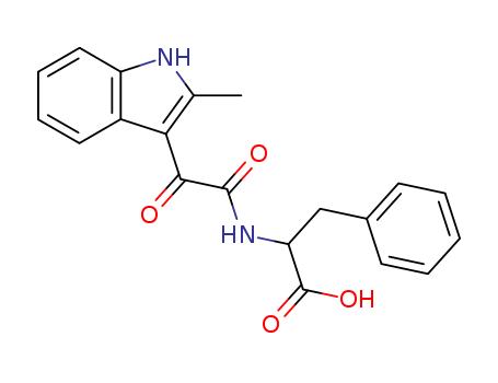 2 2 2 Methyl 1H Indol 3 Yl 2 Oxo Acetylamino 3 Phenyl Propionic