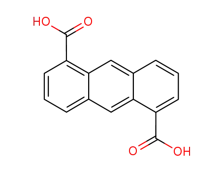 Molecular Structure of 41694-83-1 (anthracene-1,5-dicarboxylic acid)
