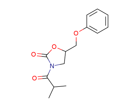 3-ISOBUTYRYL-5-PHENOXYMETHYL-2-OXAZOLIDINONE