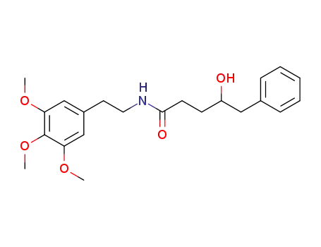 N-(3,4,5-trimethoxyphenethyl)-5-phenyl-4-hydroxypentanamide