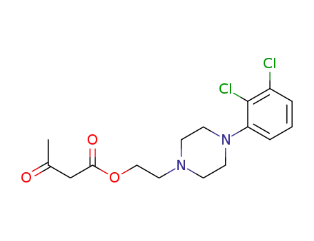 Butanoic acid, 3-oxo-, 2-[4-(2,3-dichlorophenyl)-1-piperazinyl]ethyl ester