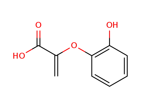 2-(2-Hydroxyphenoxy)prop-2-enoic acid