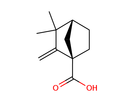3,3-Dimethyl-2-methylene-bicyclo[2.2.1]-heptane-1-carboxylic acid