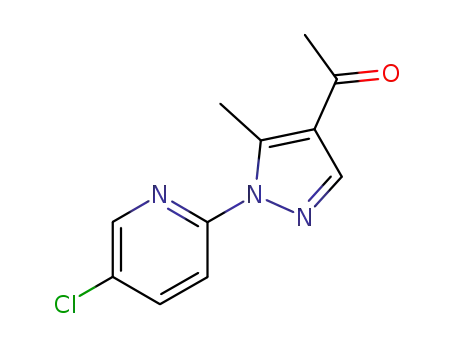 1-[1-(5-chloro-2-pyridinyl)-5-methyl-1H-pyrazol-4-yl]-1-ethanone