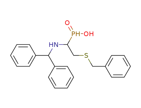 Phosphinic acid, [1-[(diphenylmethyl)amino]-2-[(phenylmethyl)thio]ethyl]-