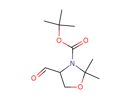3-Oxazolidinecarboxylicacid, 4-formyl-2,2-dimethyl-, 1,1-dimethylethyl ester(127589-93-9)