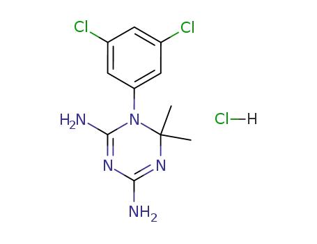 1-(3,5'-Dichlorophenyl)-2,2-dimethyl-4,6-diamino-1,2-dihydro-S-triazine