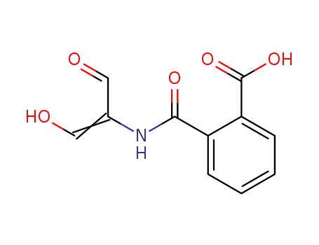 Molecular Structure of 81494-51-1 (2-[(1-hydroxy-3-oxoprop-1-en-2-yl)carbamoyl]benzoic acid)