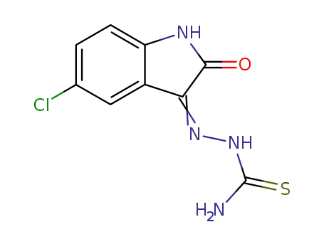Hydrazinecarbothioamide,
2-(5-chloro-1,2-dihydro-2-oxo-3H-indol-3-ylidene)-