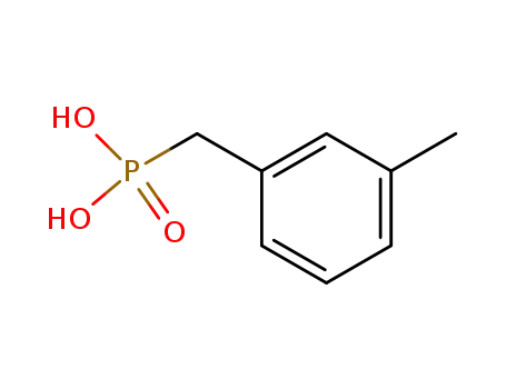 Molecular Structure of 18945-65-8 ((3-METHYLBENZYL)PHOSPHONIC ACID)