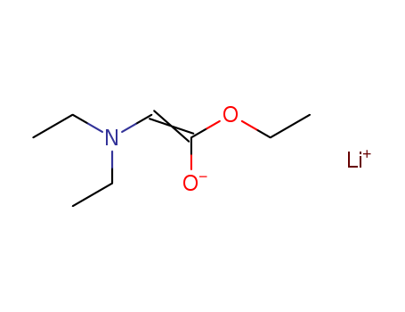 Molecular Structure of 114546-75-7 (Ethenol, 2-(diethylamino)-1-ethoxy-, lithium salt, (E)-)