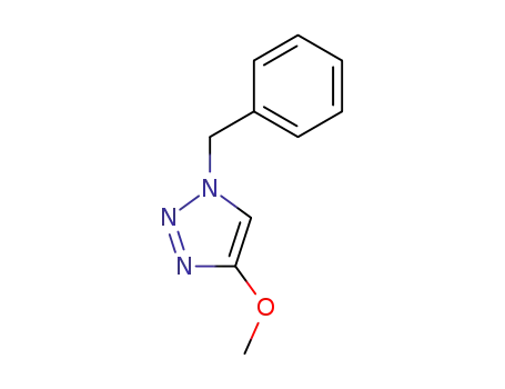 1-benzyl-4-methoxy-1<i>H</i>-[1,2,3]triazole