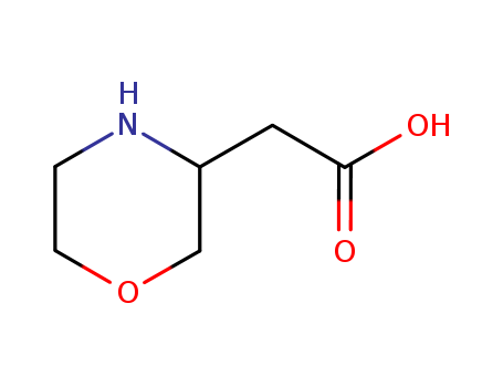 Morpholine-3-yl-acetic acid cas no. 86236-84-2 98%