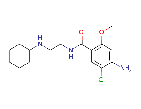 151793-15-6,4-amino-5-chloro-N-[2-(cyclohexylamino)ethyl]-2-methoxybenzamide,