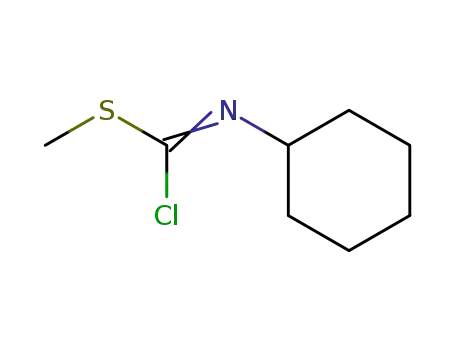 Carbonochloridimidothioic acid, cyclohexyl-, methyl ester