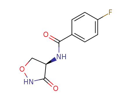 Benzamide, 4-fluoro-N-(3-oxo-4-isoxazolidinyl)-, (R)-