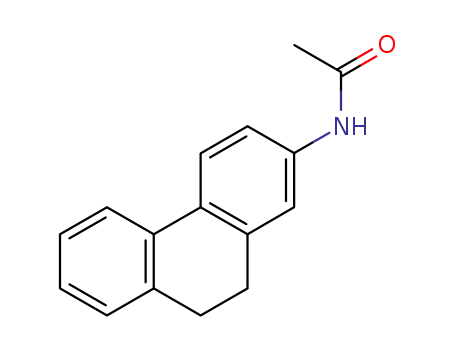 Molecular Structure of 18264-88-5 (N-(9,10-Dihydrophenanthren-2-yl)acetamide)
