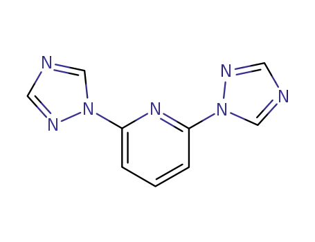Molecular Structure of 39242-18-7 (2,6-bis(1,2,4-triazol-1yl)pyridine)