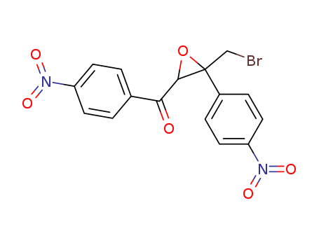 Methanone, [3-(bromomethyl)-3-(4-nitrophenyl)oxiranyl](4-nitrophenyl)-