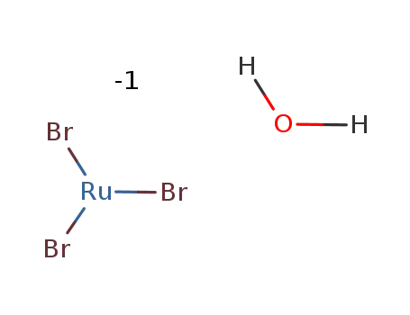 Molecular Structure of 314075-07-5 (RUTHENIUM(III) BROMIDE HYDRATE)