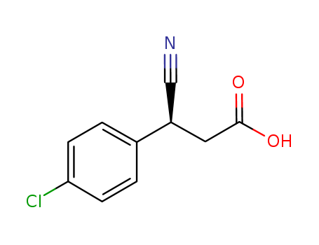 3-(4-CHLOROPHENYL)-3-CYANOPROPANOIC ACID